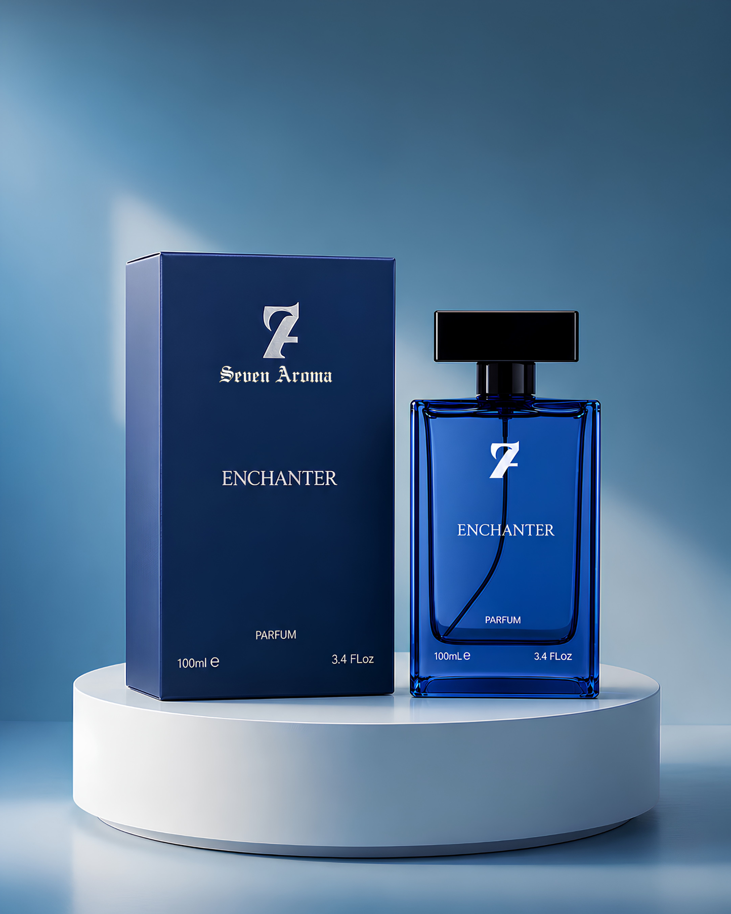 ENCHANTER Parfum – Citrus Marine & Woody Amber Fragrance