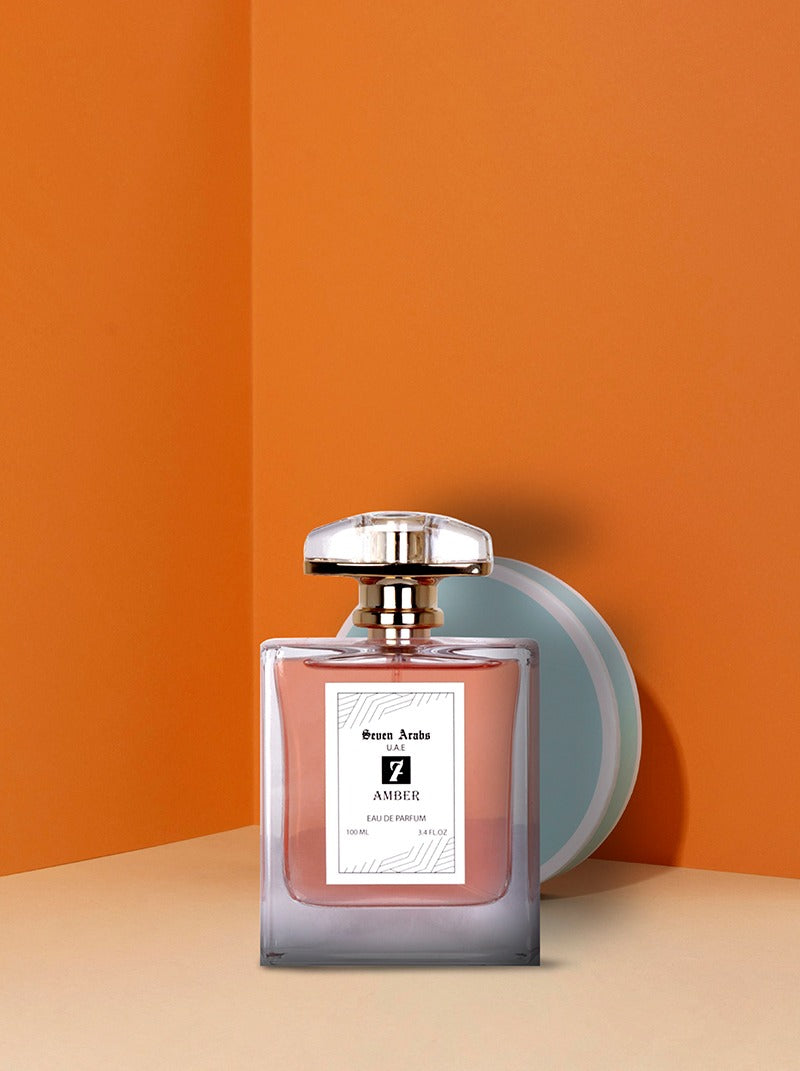 AMBER Eau De Parfum – Musky Amber & White Floral Fragrance