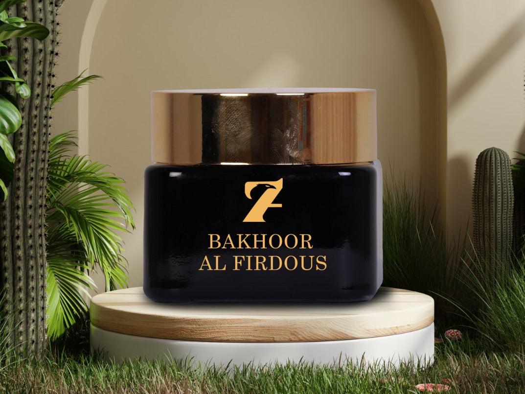 Al Firdous Bakhoor – Premium Amber Musk Oud Arabian Incense