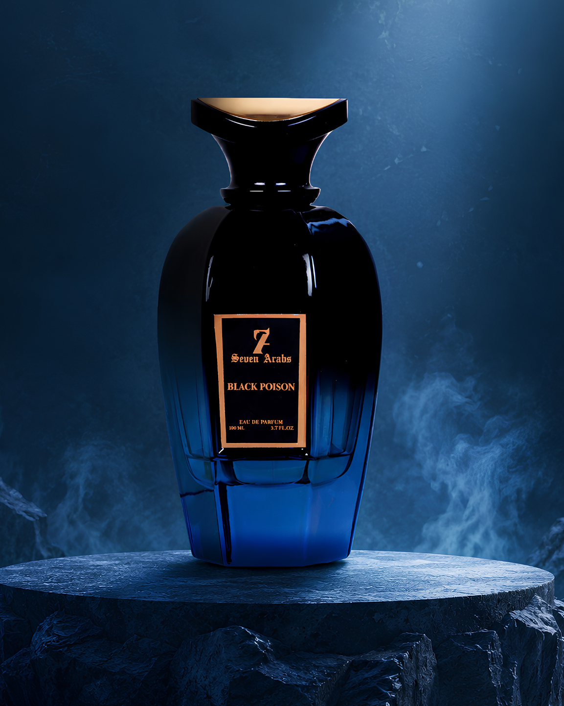 Black Poison Eau De Parfum – Luxury Spicy Woody Aromatic Fragrance for Men & Women