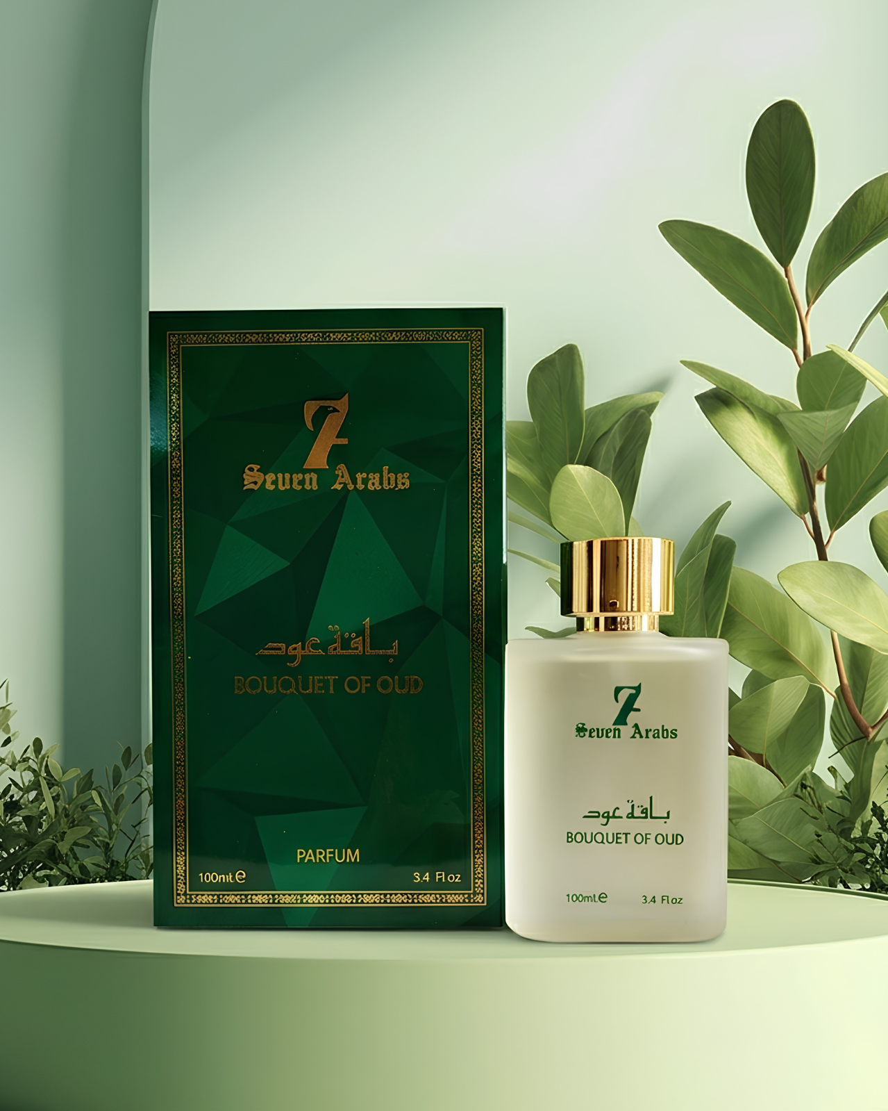 Bouquet of Oud Parfum – Luxury Rose Oud Vanilla Gourmand Fragrance for Men & Women