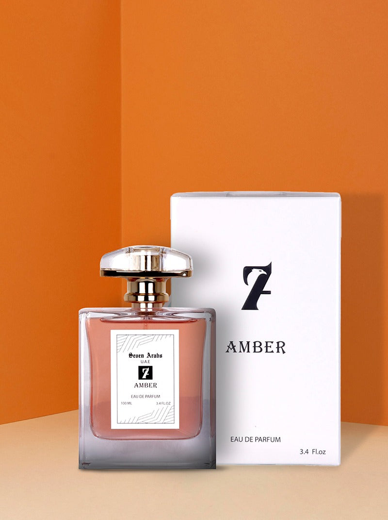 AMBER Eau De Parfum – Musky Amber & White Floral Fragrance