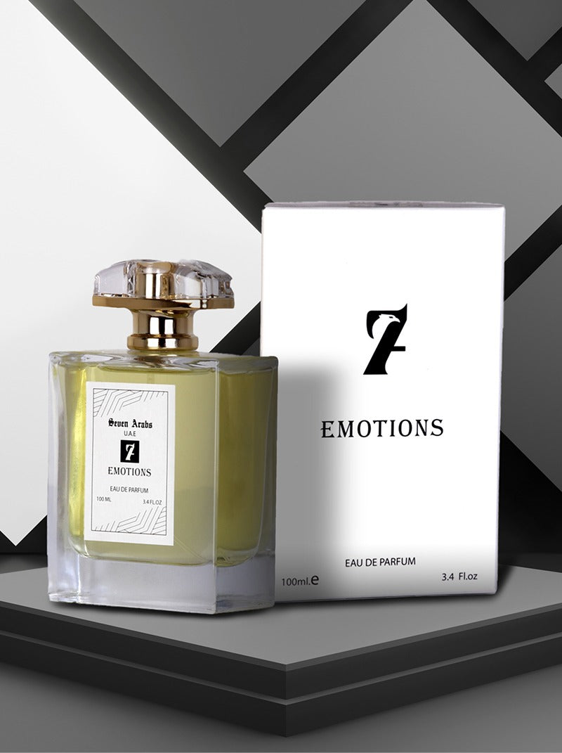 EMOTION Eau De Parfum – Citrus, Woody & Smoky Amber Fragrance