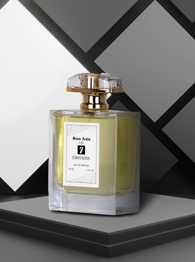 EMOTION Eau De Parfum – Citrus, Woody & Smoky Amber Fragrance