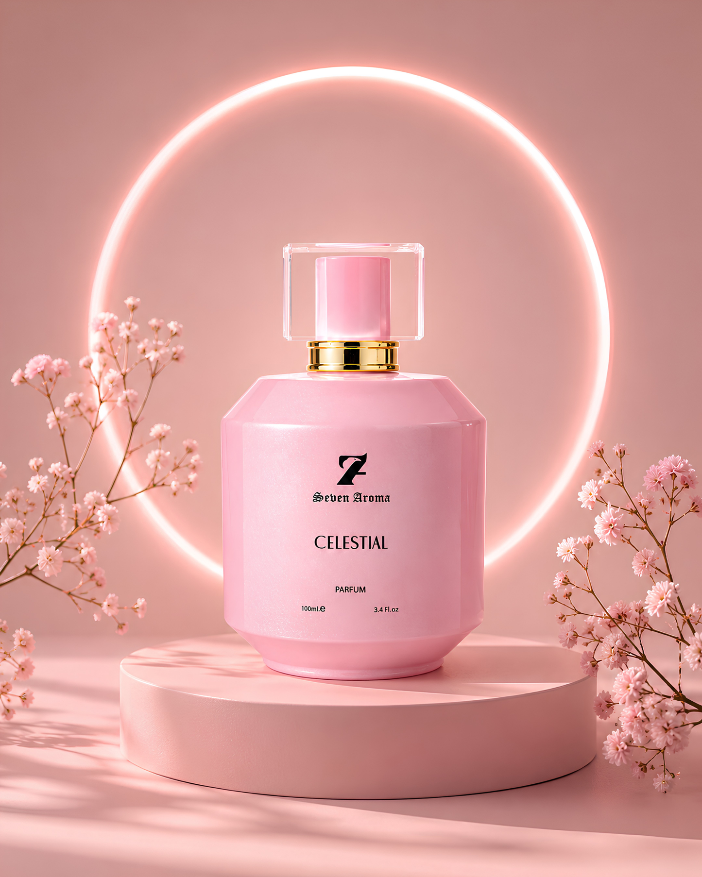 CELESTIAL Parfum – Floral, Fruity & Musky Rose Fragrance